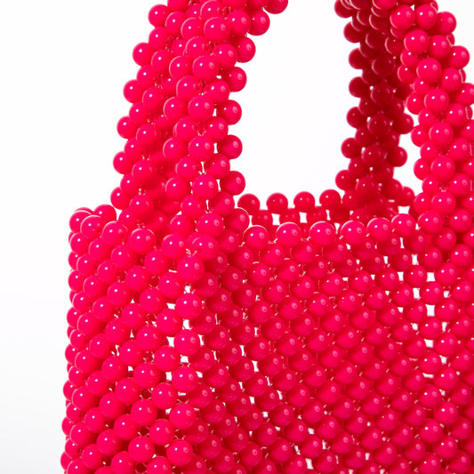 Red Top-Handle Clutch