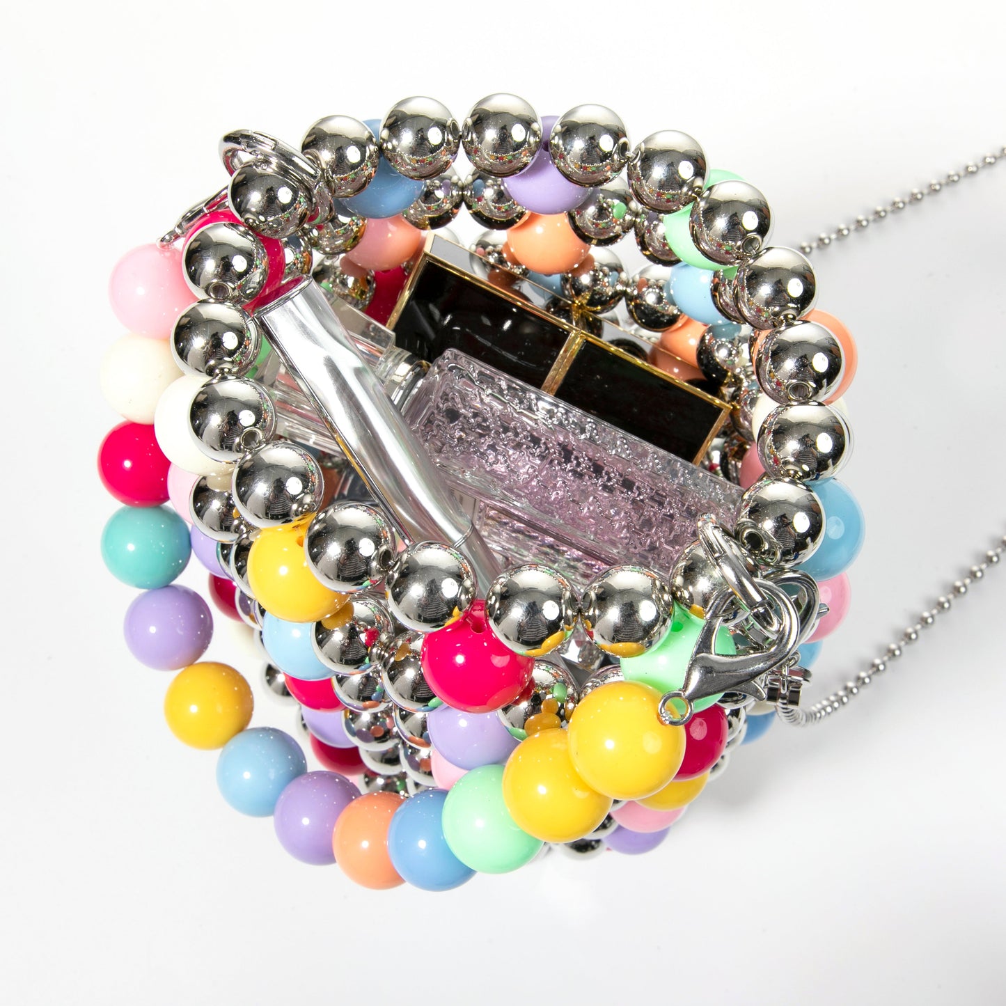 Rainbow Silver Bucket