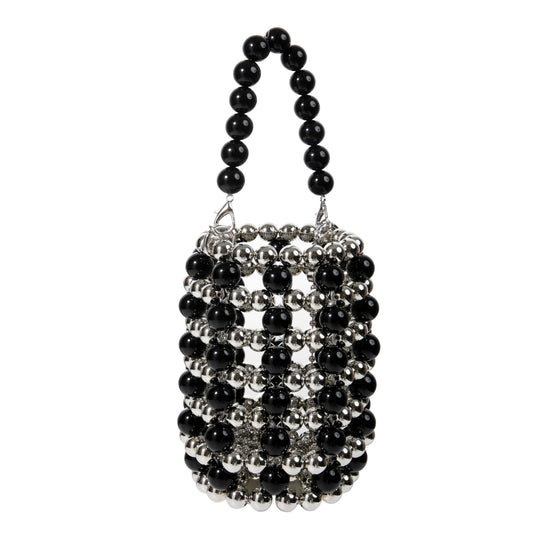 Black Silver Bucket