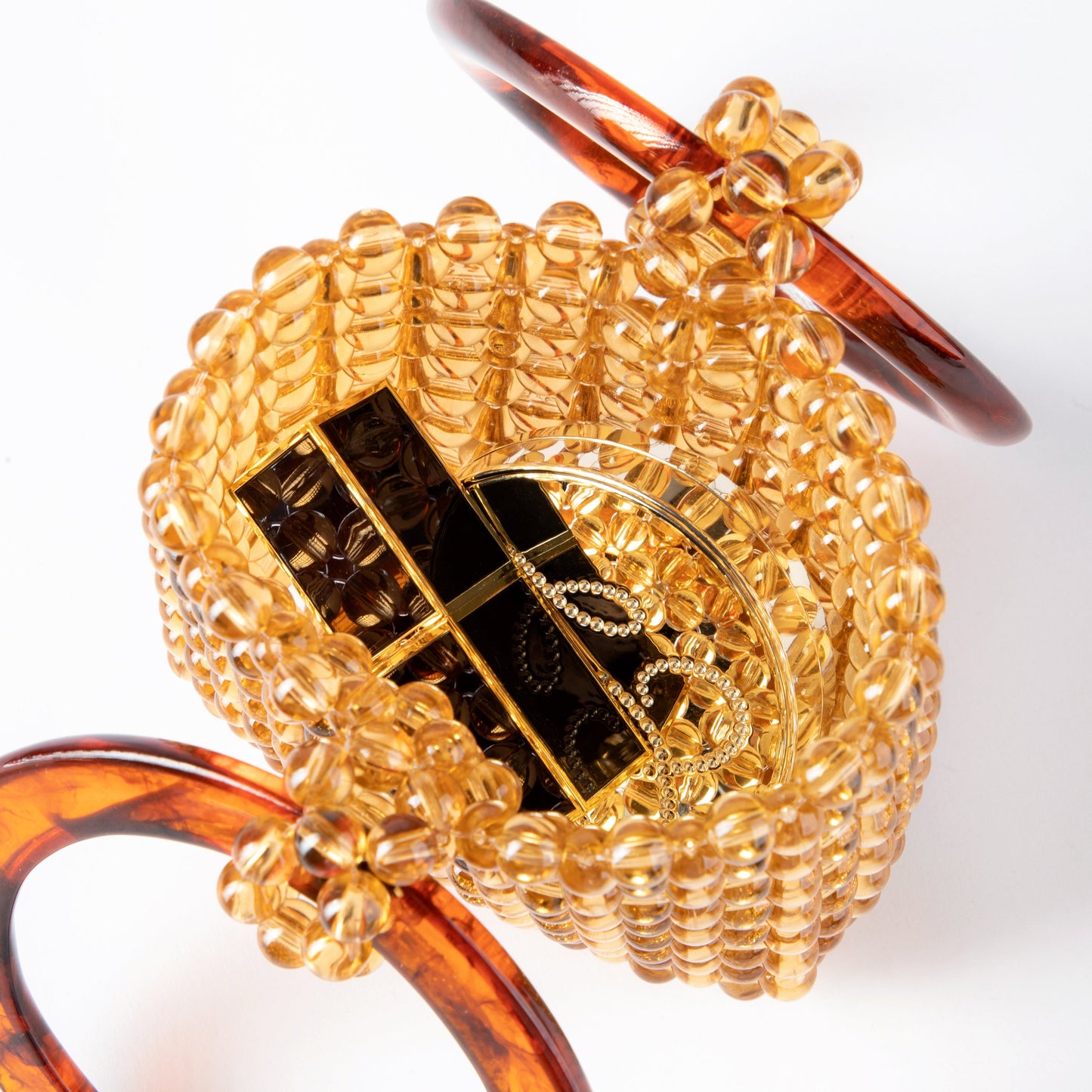 Amber Rould Handle Pouch