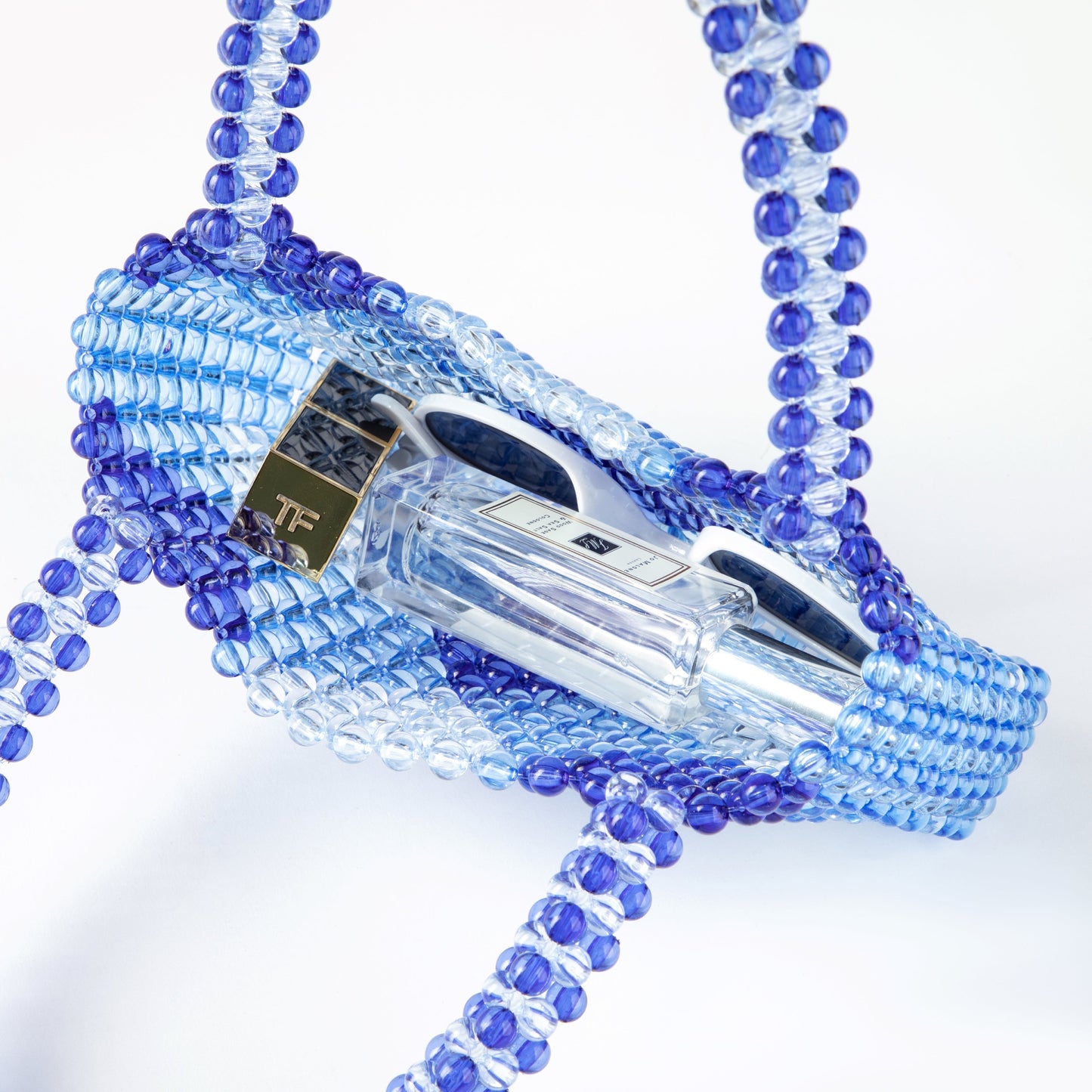 Blue Check Handbag