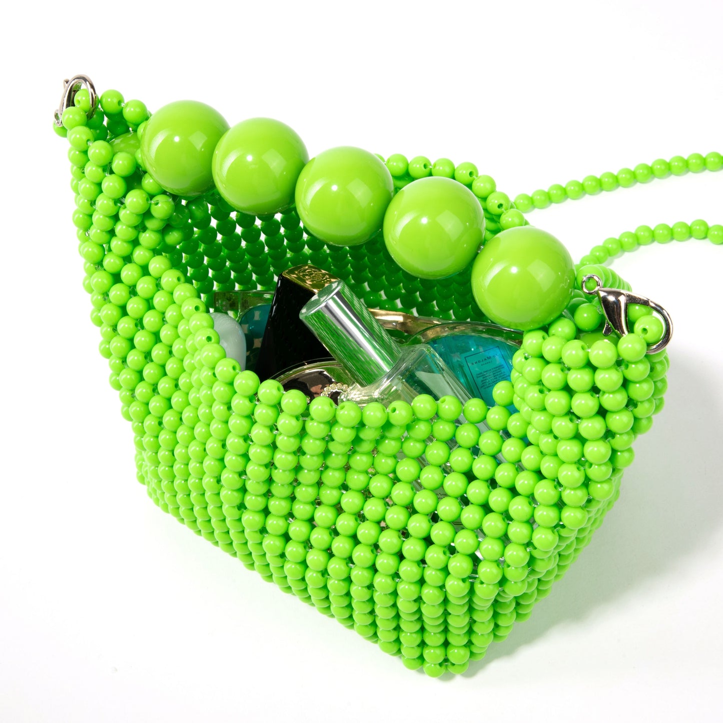Beaded Green Handbag