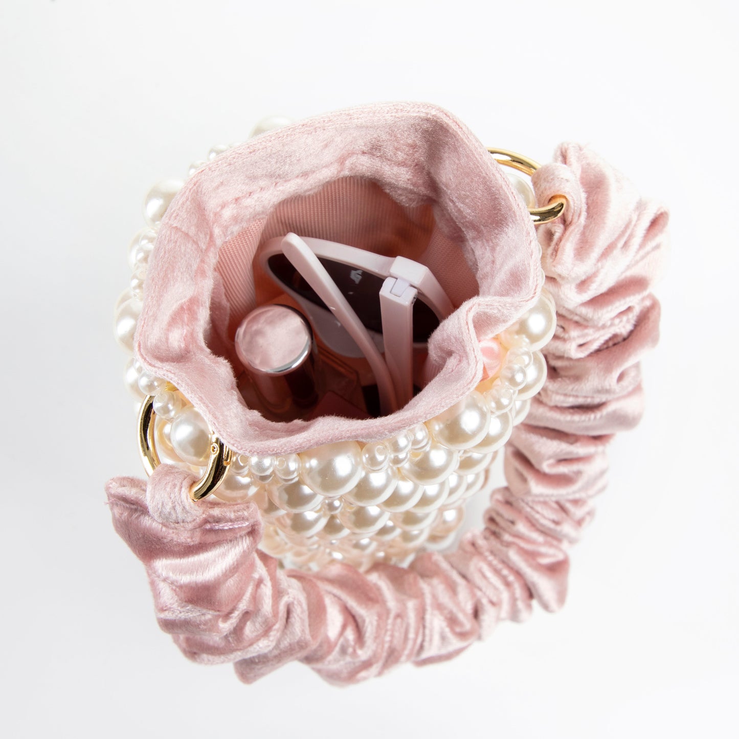 Pearl Pleuche Pink Bucket
