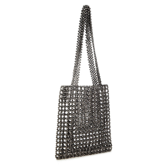 Casual Gunmetal Tote Bag