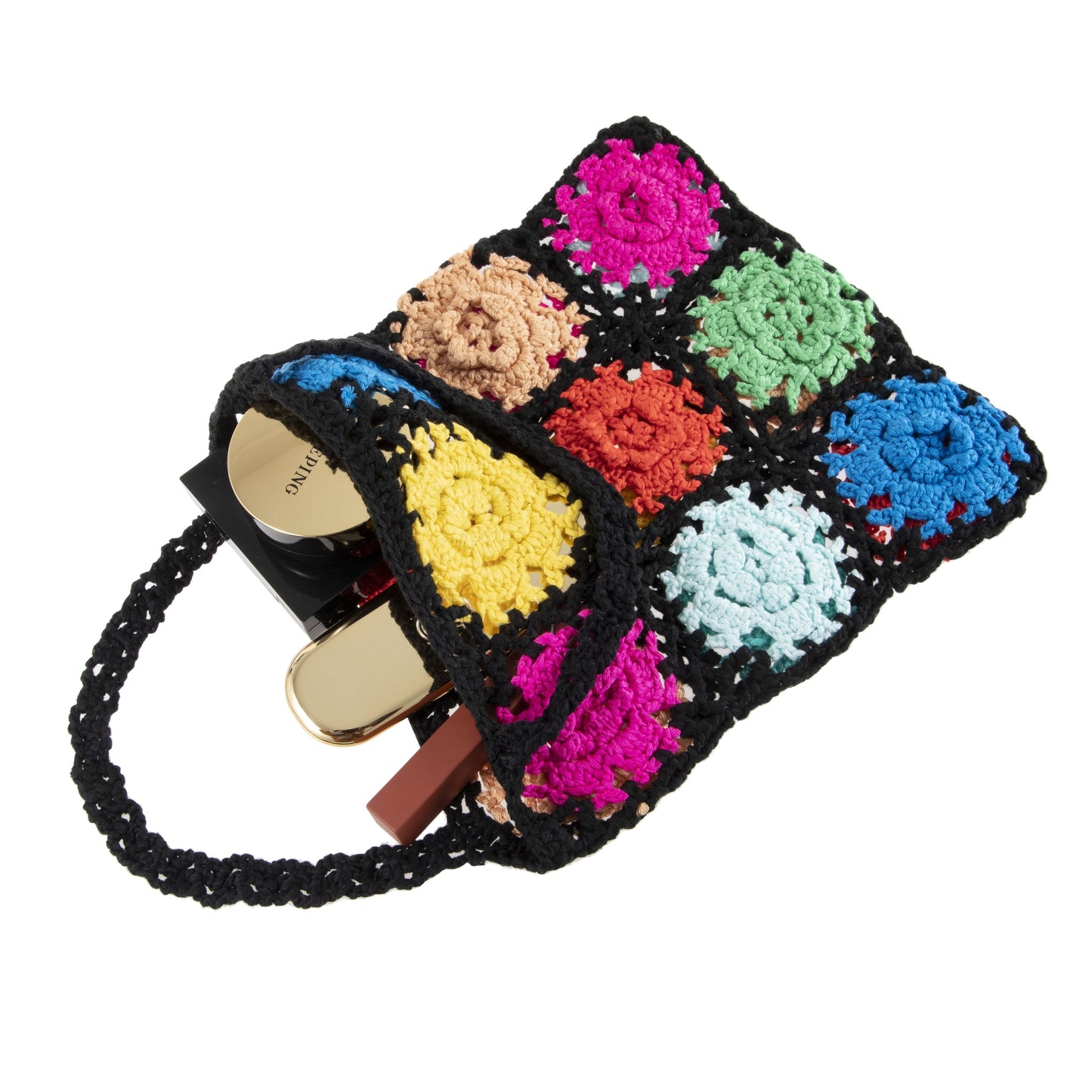 Crochet Flower Tote