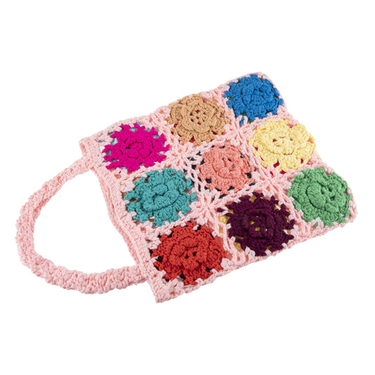 Crochet Flower Tote