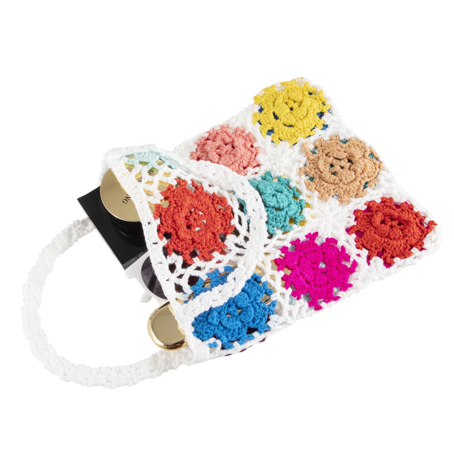 Crochet Flower Tote
