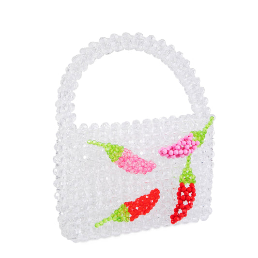 Pepper Transparent Clutch