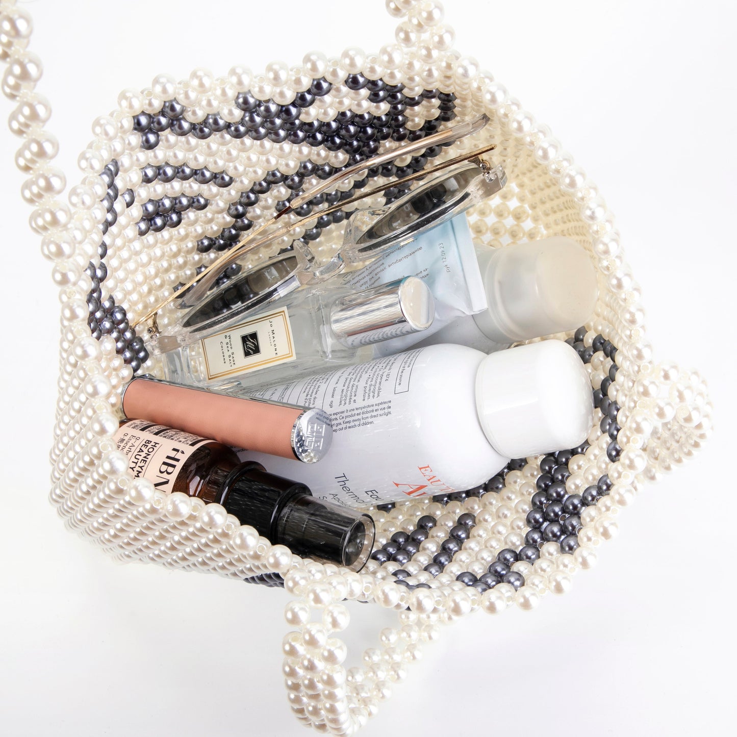 Lady Face Pearl Tote