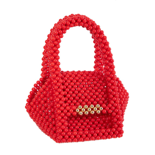 Gold Stick Red Clutch