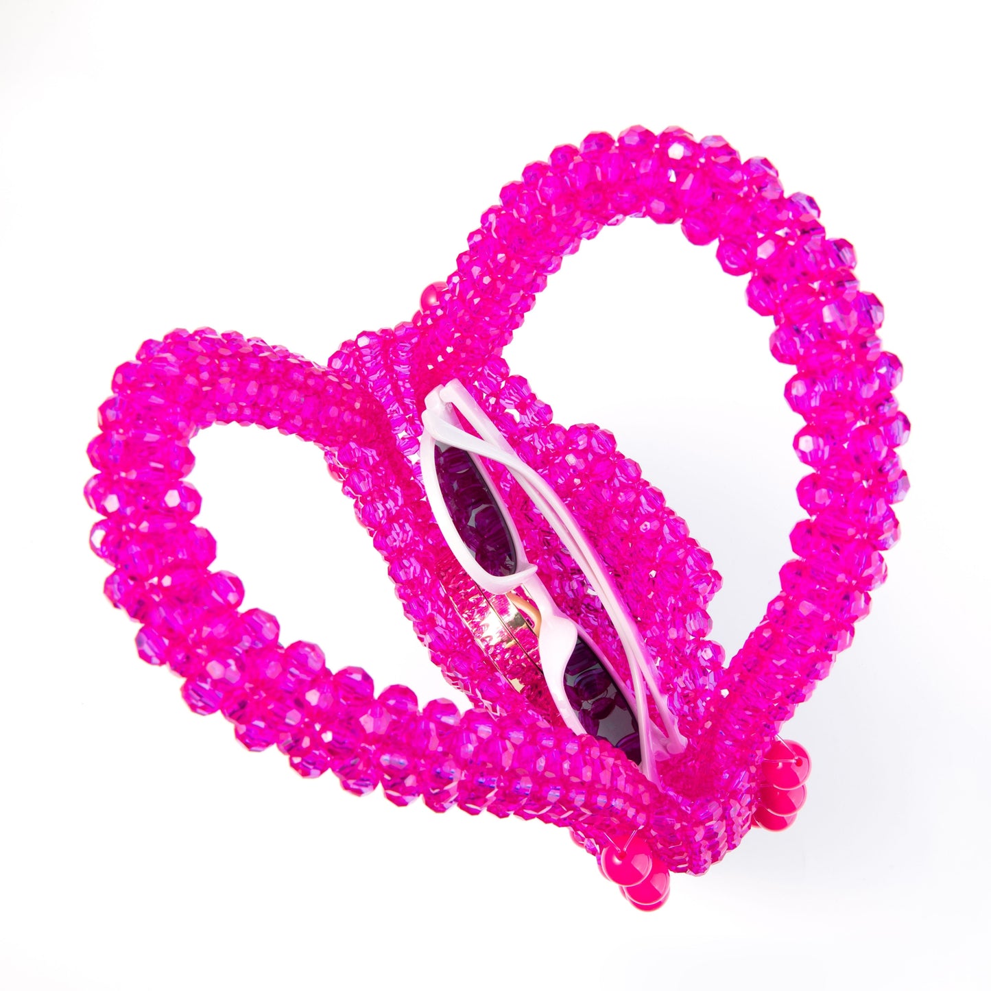 Transparent Pink Candy Purse