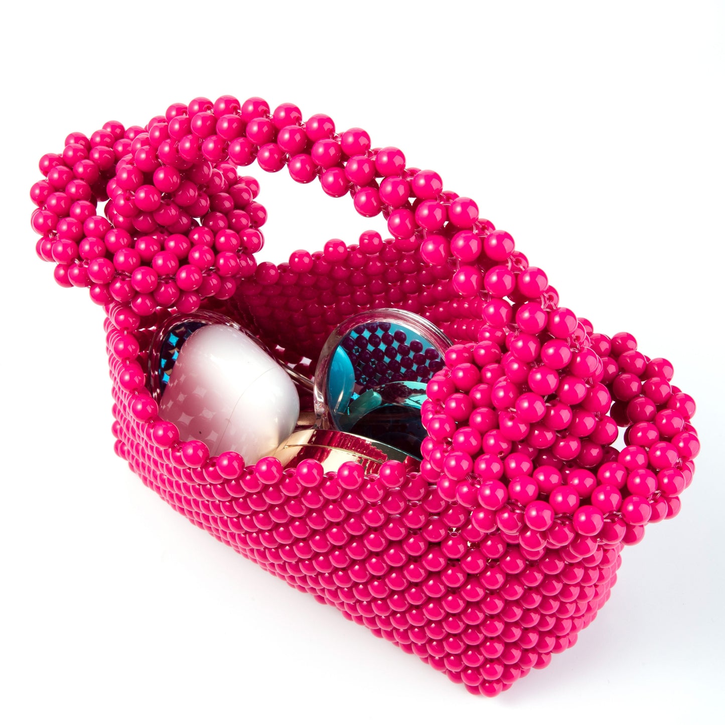 Donut Handle Rose Clutch