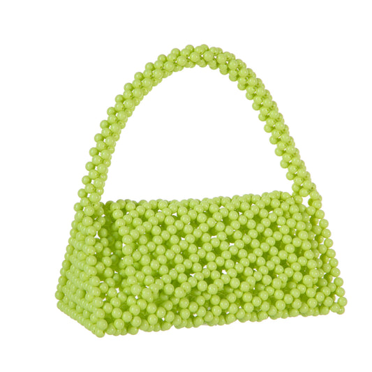 Yellow-Green Triangle Purse