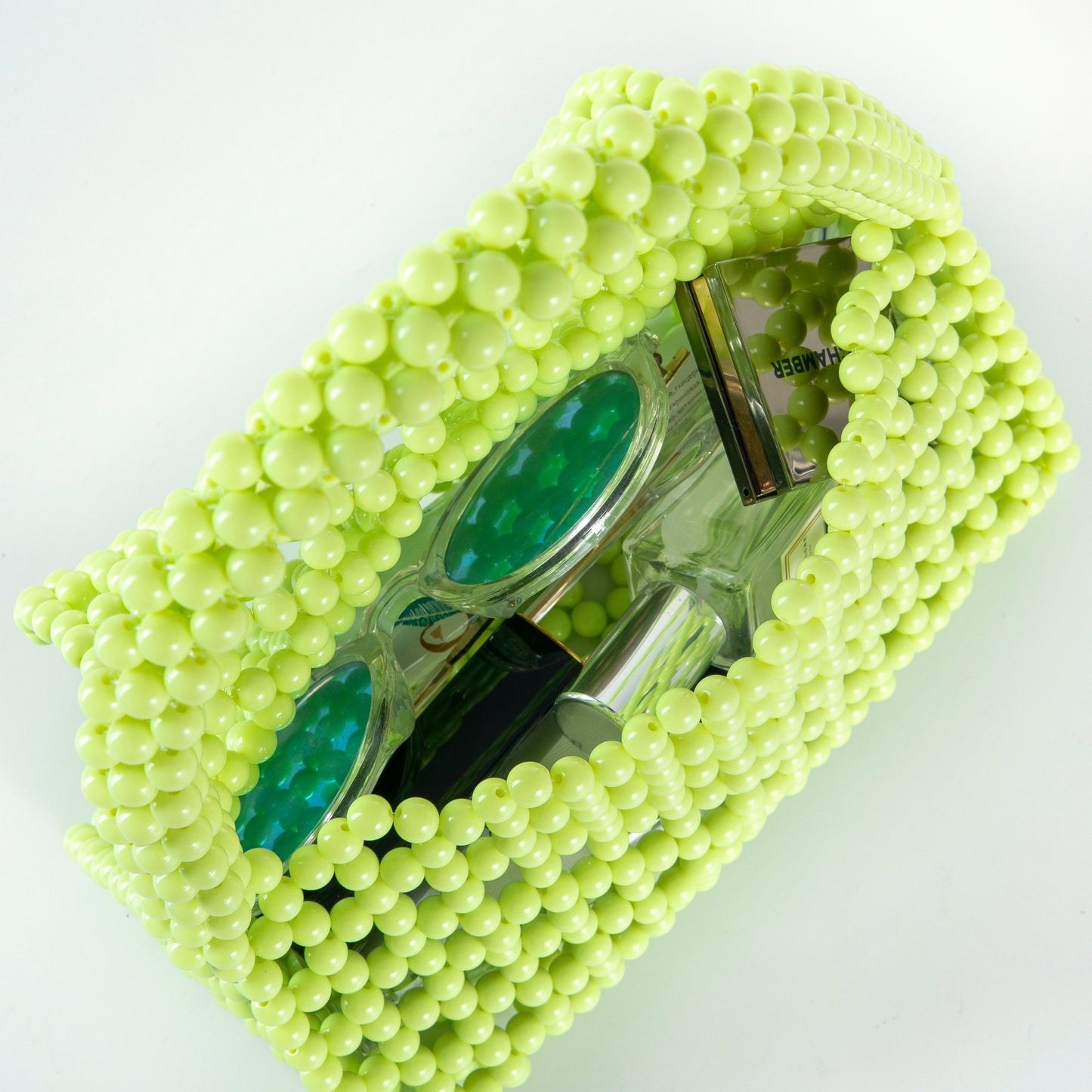 Yellow-Green Triangle Purse