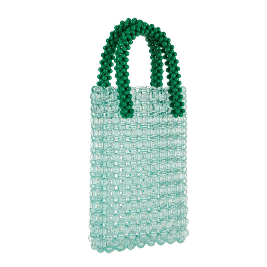 Green Top-Handle Clutch