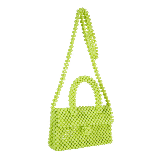 Macaron Yellow-Green Messenger Bag