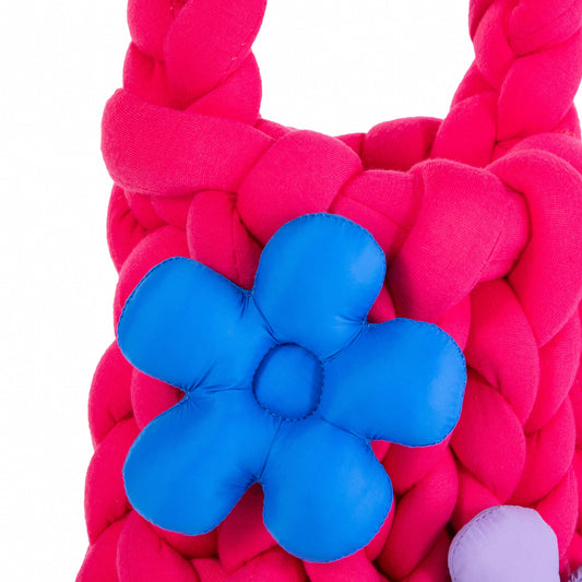 Space Cotton Velvet HandBag