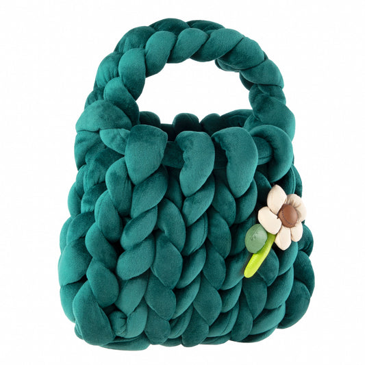 Space Cotton Velvet HandBag