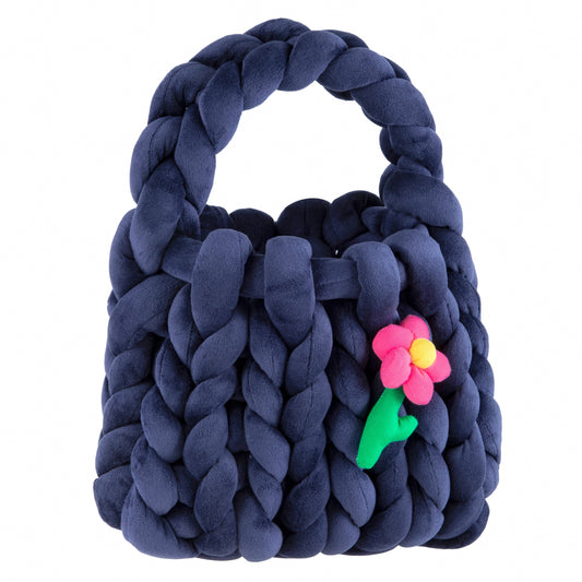 Space Cotton Velvet HandBag