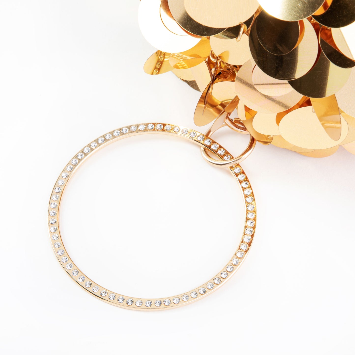 Sparkling Sequin Sphere Clutch