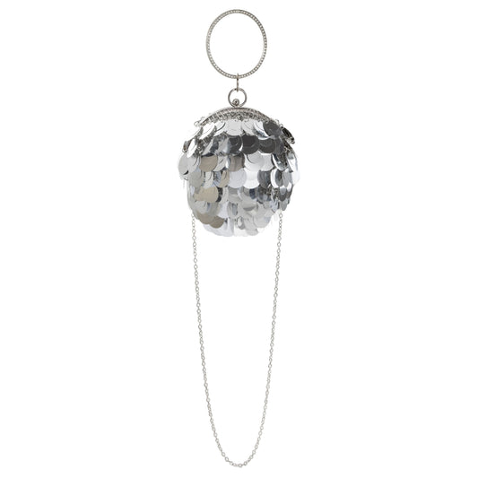 Sparkling Sequin Sphere Clutch