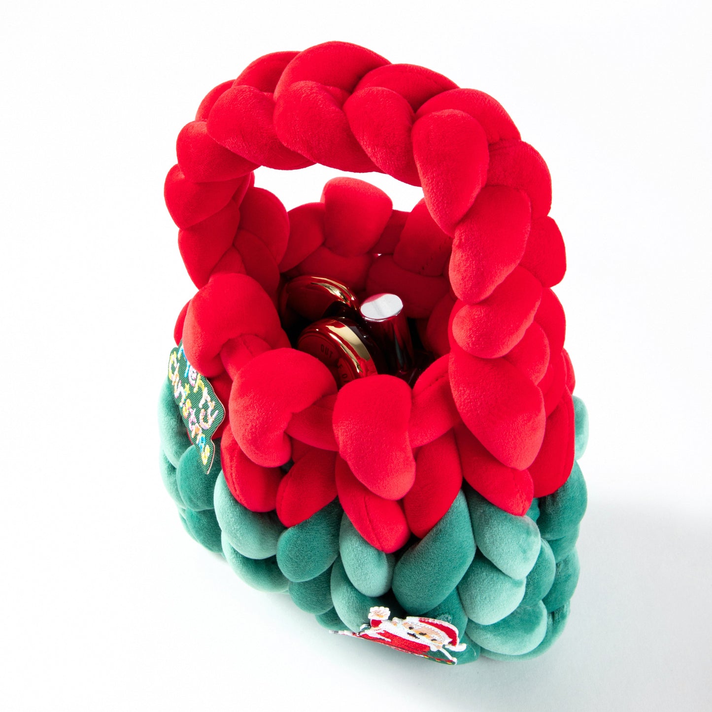 Christmas Space Cotton Velvet Bag
