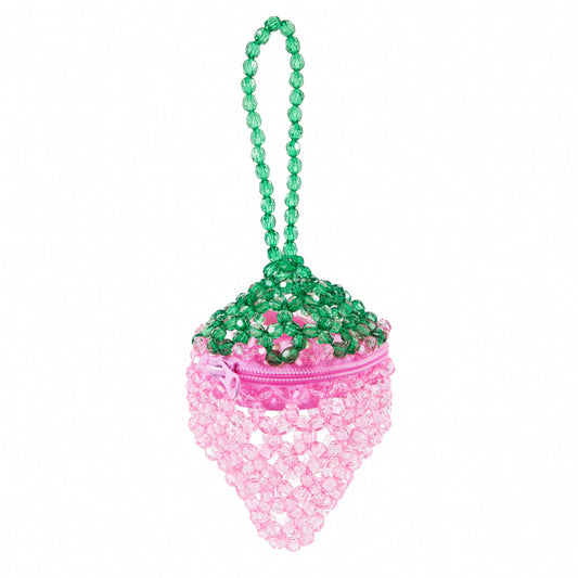 Pink Strawberry Pouch