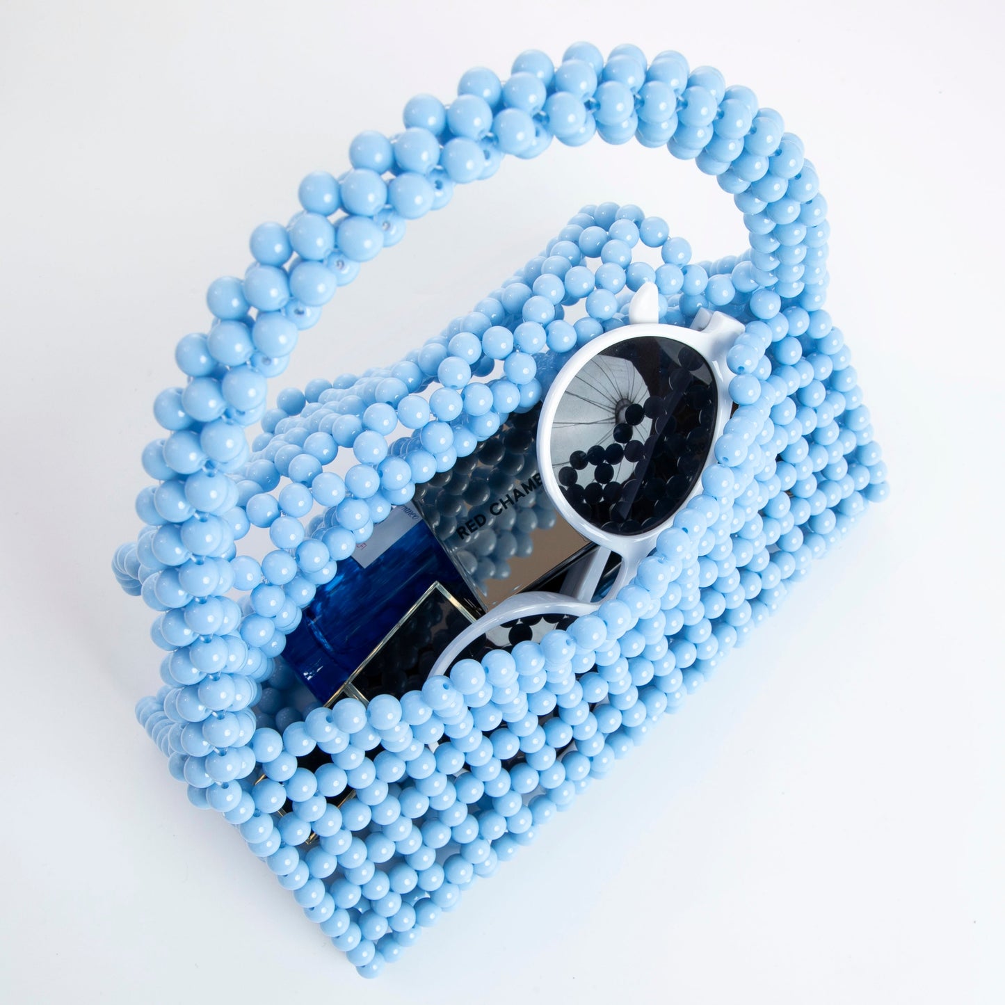 Blue Triangle Purse