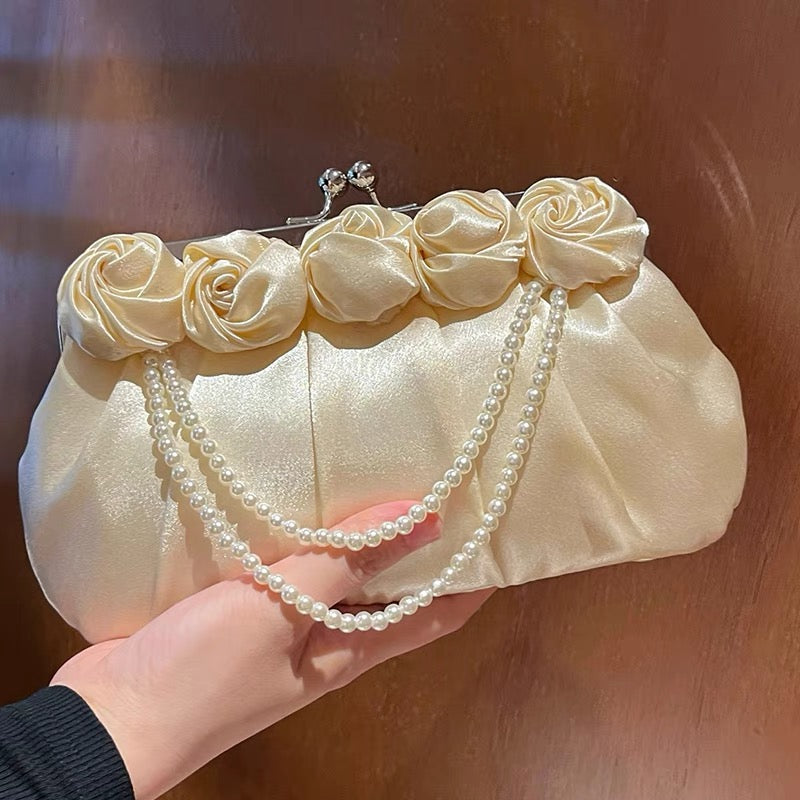 Silk Rose Clutch