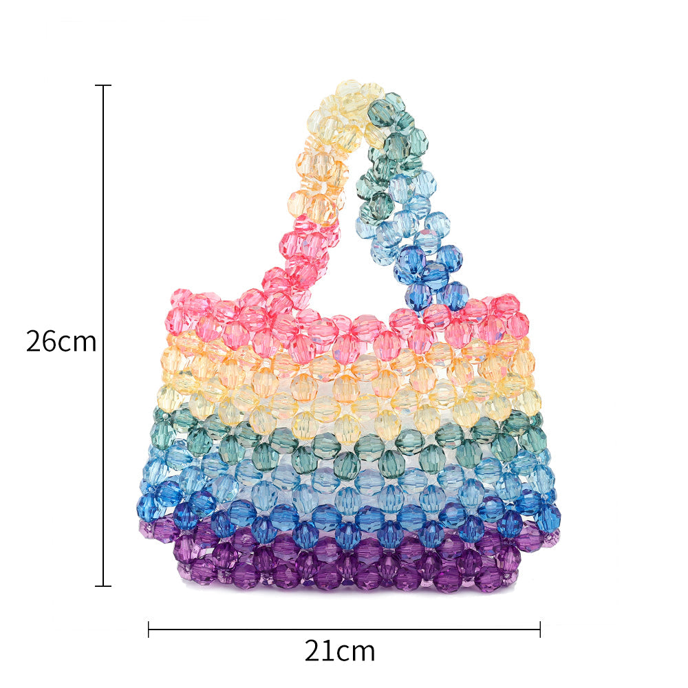Rainbow Transparent Purse