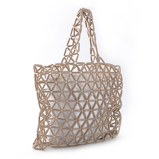 Khaki Matte Tote