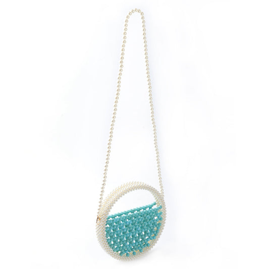 Circular Blue Shoulerbag