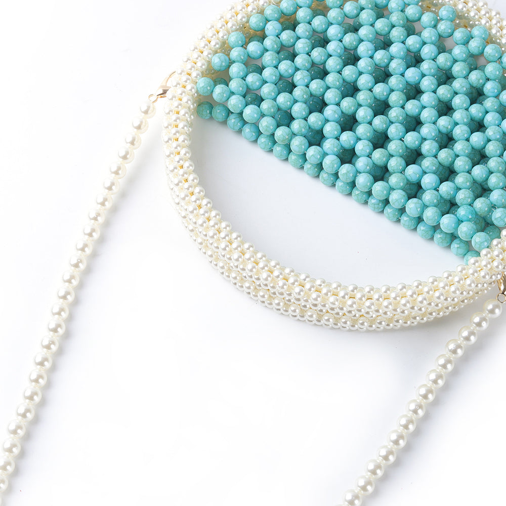Circular Blue Shoulerbag