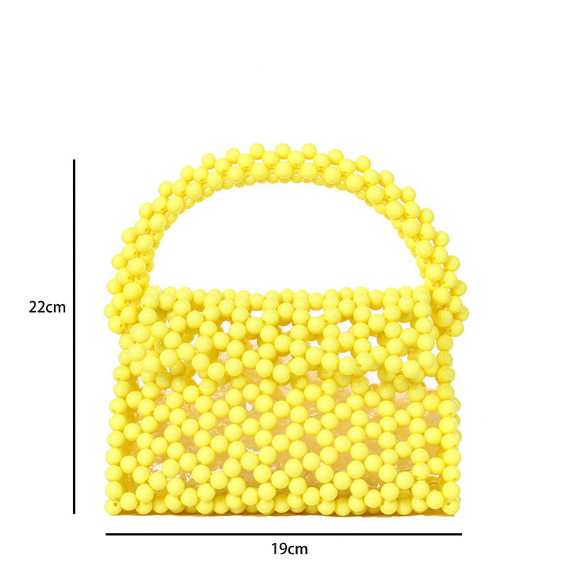 Yellow Triangle Purse