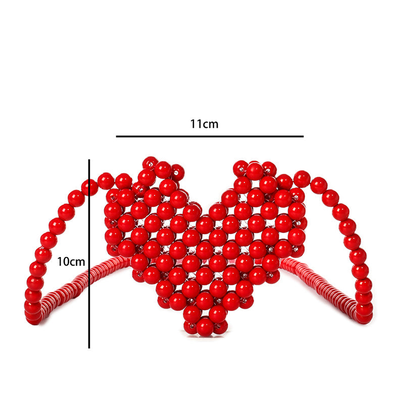 Mini Red Heart Shoulderbag