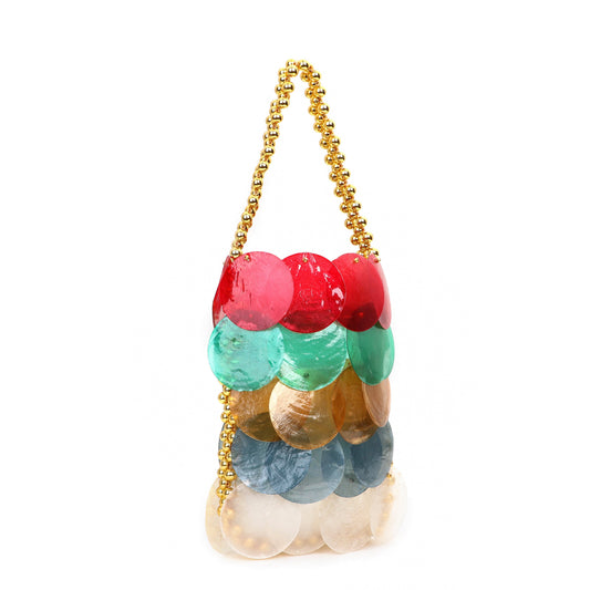 Shell Flakes Clutch