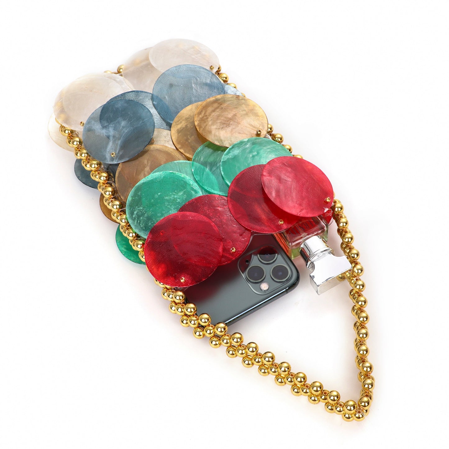Shell Flakes Clutch