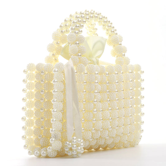 White Pearl Clutch
