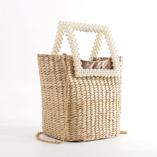Grass Knitted Tote