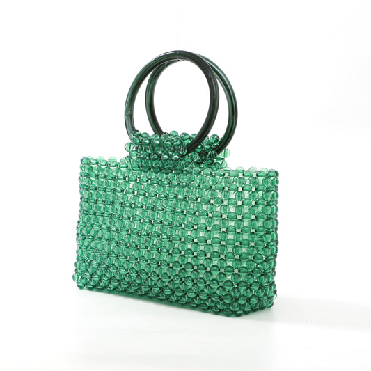 Green Transparent Tote