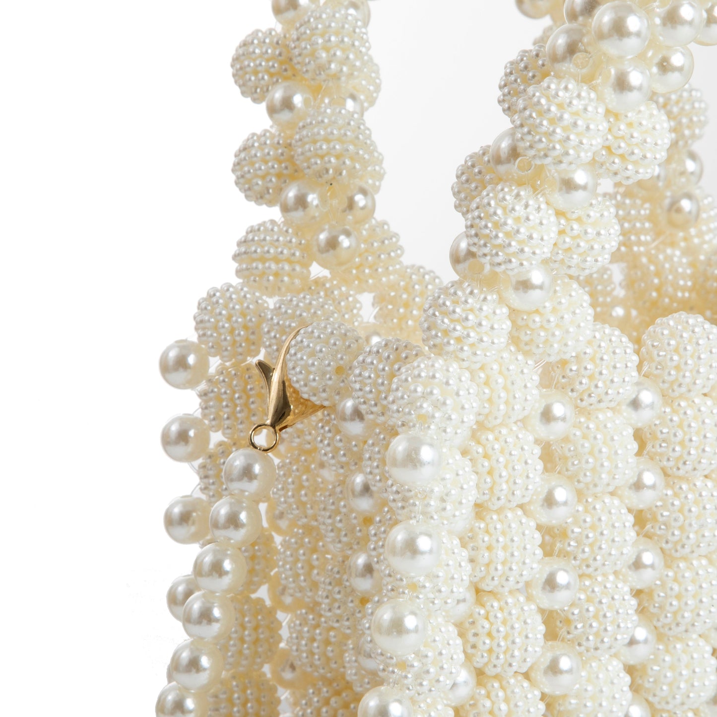 Mini Pearl Top Handle Purse