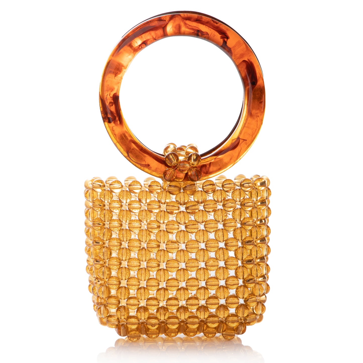 Amber Rould Handle Pouch