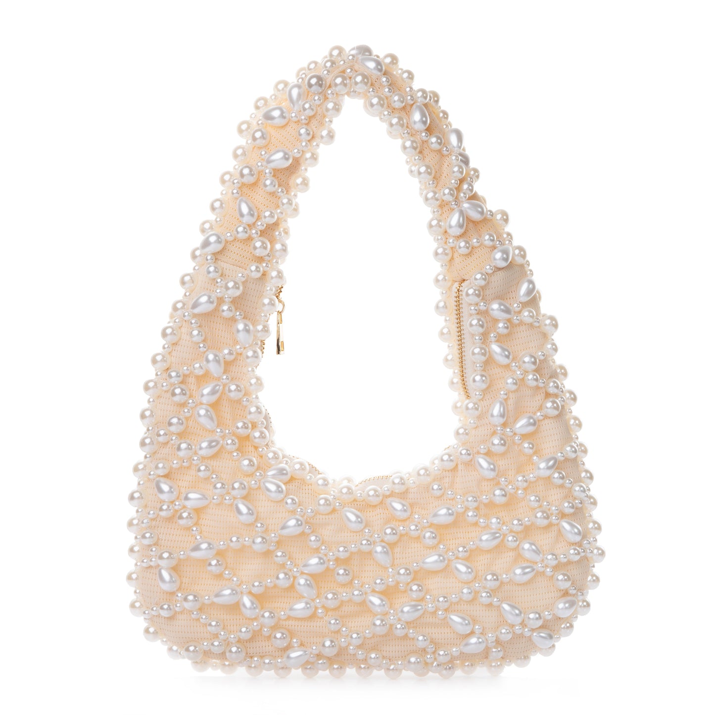 Artisanal Pearl Clutch L