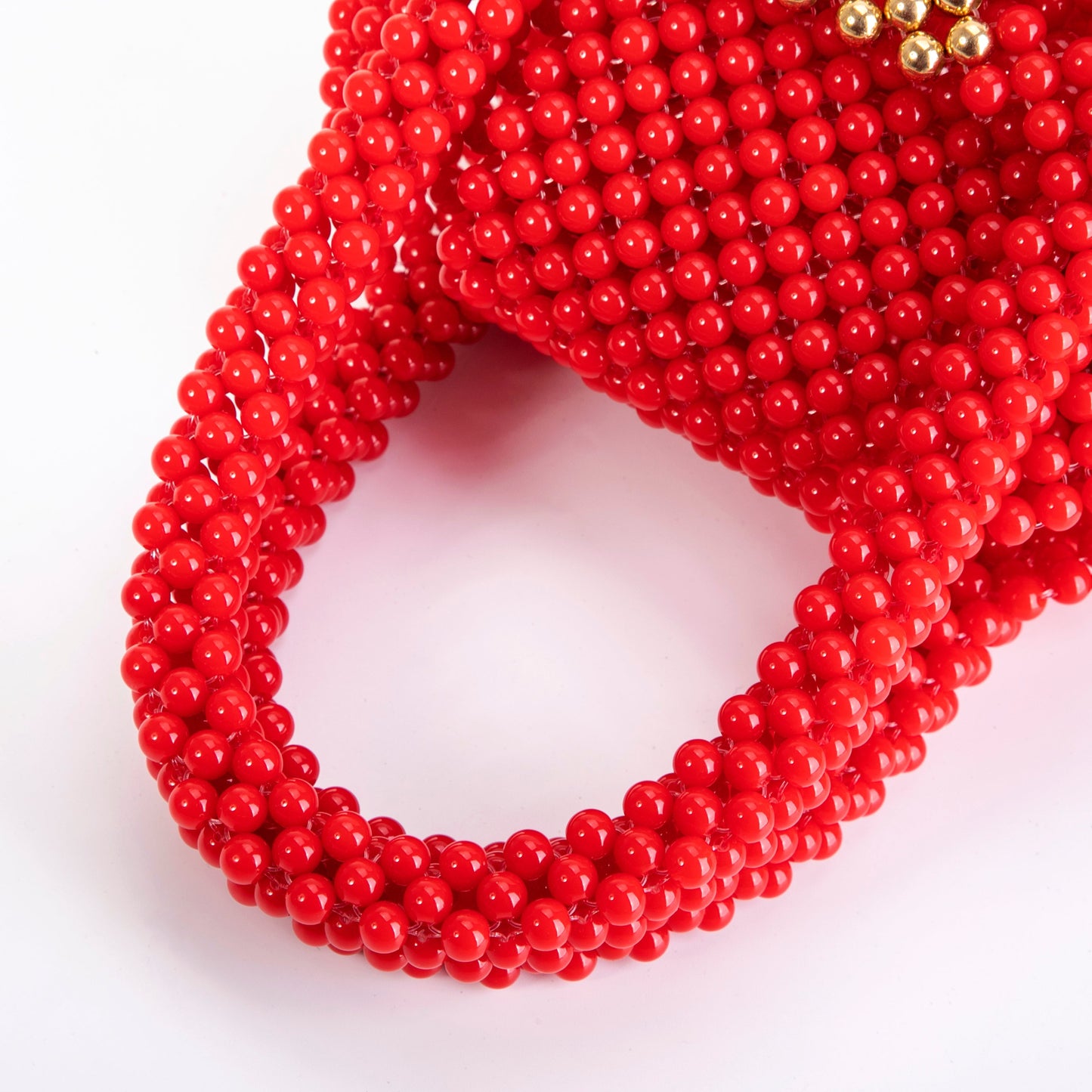 Gold Stick Red Clutch