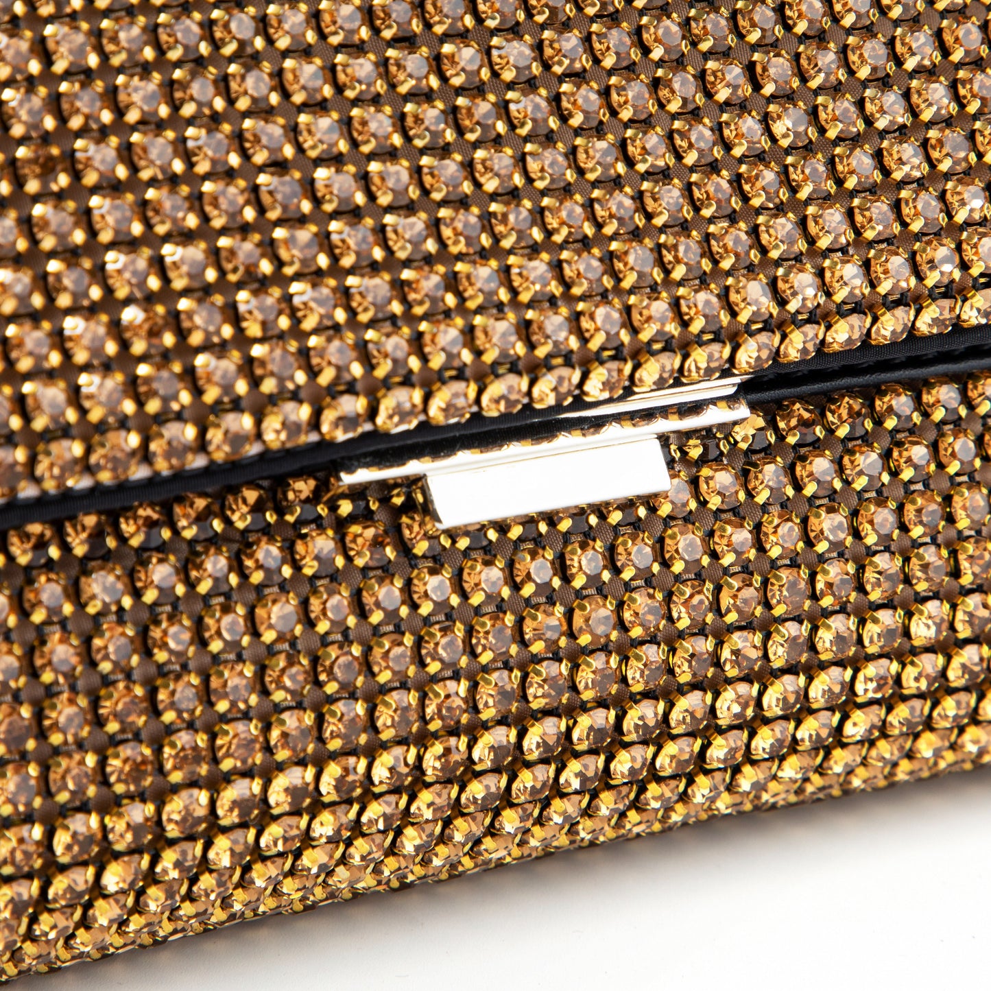 Rhinestone Crystal Brown WOC