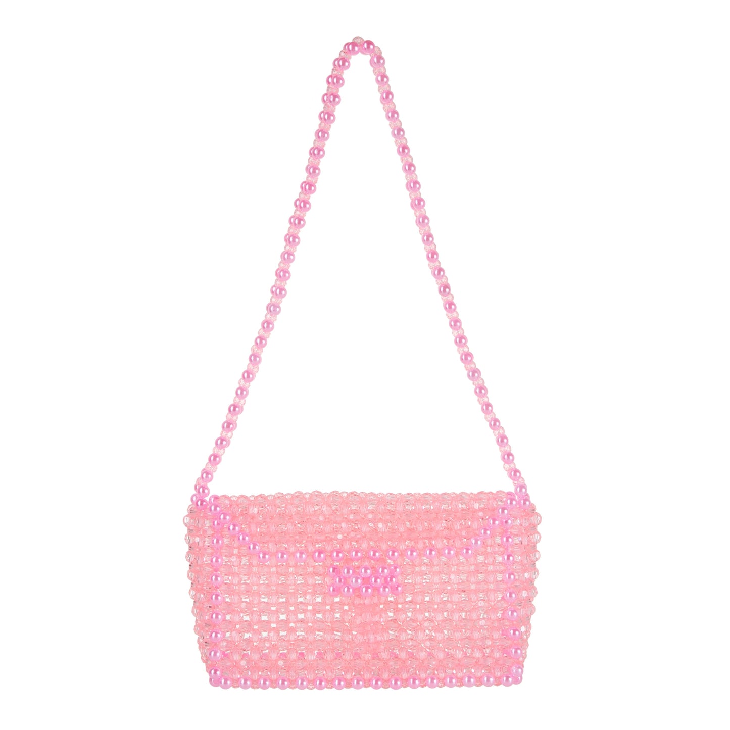 Pink Diamond Bead Shoulderbag