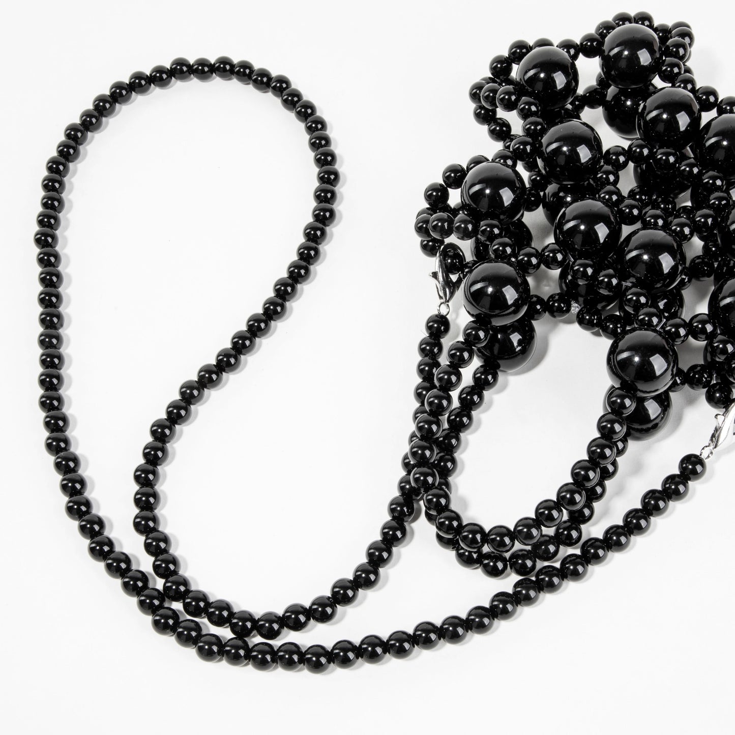 Hollow Out Black Handbag