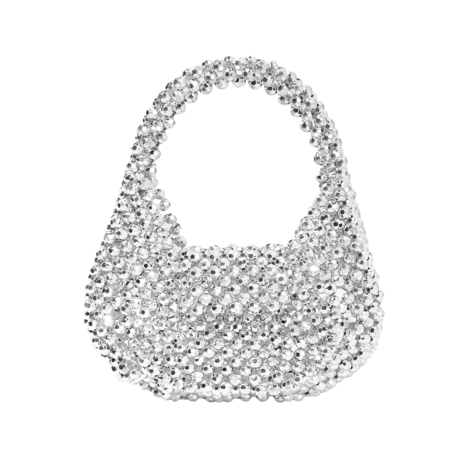 Silver Acrylic Clutch