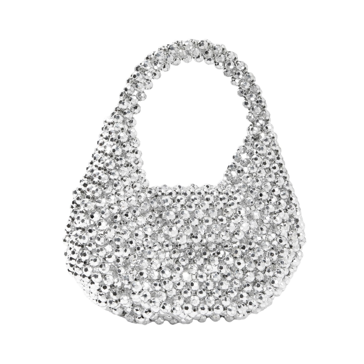 Silver Acrylic Clutch