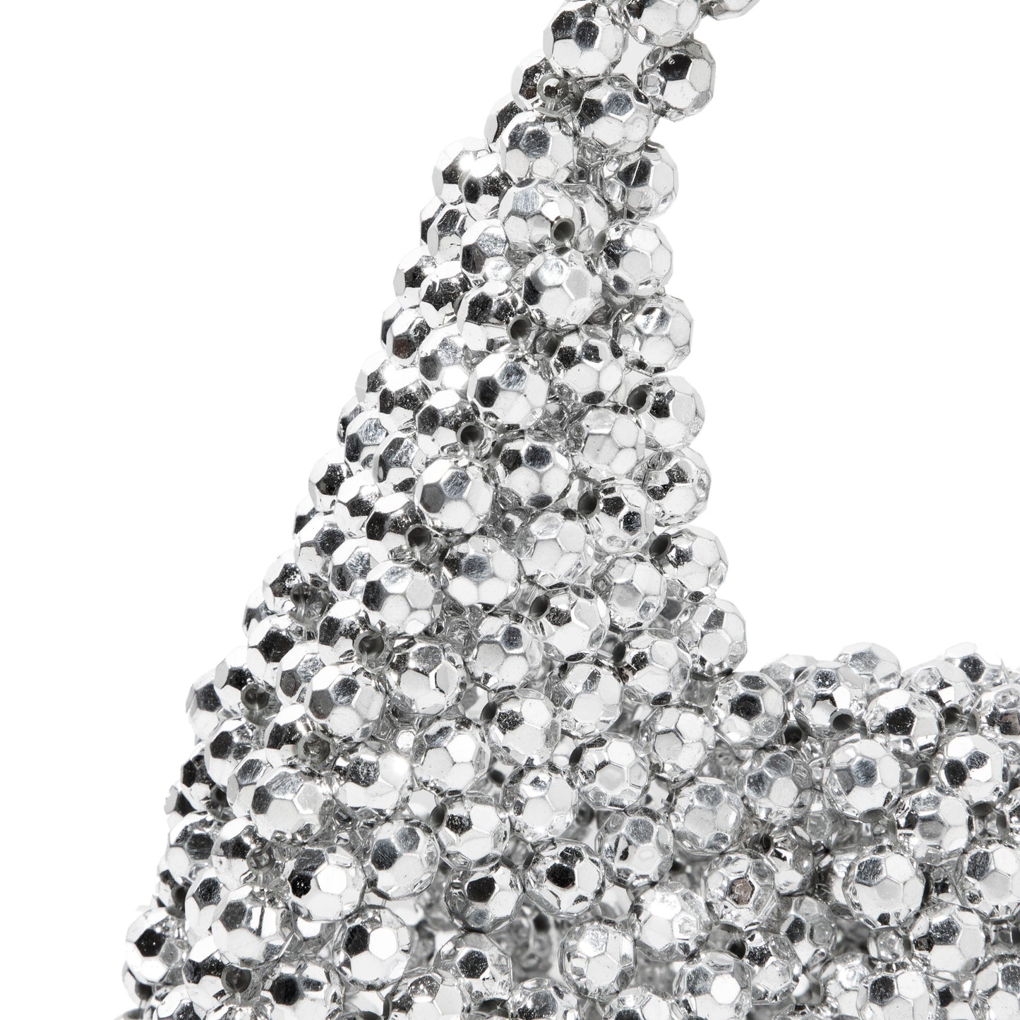 Silver Acrylic Clutch